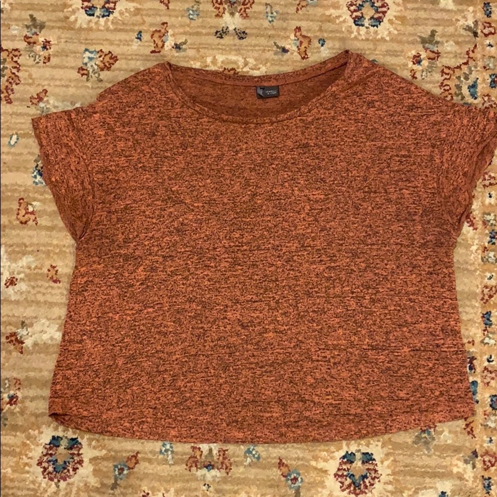 UO | Sparkle & Fade Knit Short Sleeve Top - size S